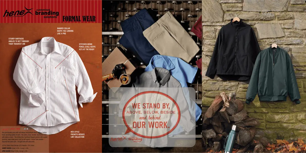 school uniform banner of henex, school dress, corporate t-shirt